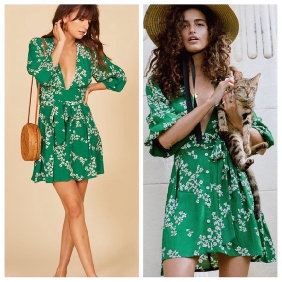 Faithfull The Brand Margot Dress in Cap Estel Floral - Picture 1 of 7